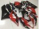 Rojo Negro ABS Moto Plástica Suzuki GSXR 1000 K5 05-06 Rojo Negro ABS Moto Plástica Suzuki GSXR 1000 K5 05-06