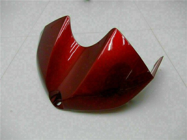 Rojo Negro ABS Moto Plástica Yamaha R6 08-16 Rojo Negro ABS Moto Plástica Yamaha R6 08-16