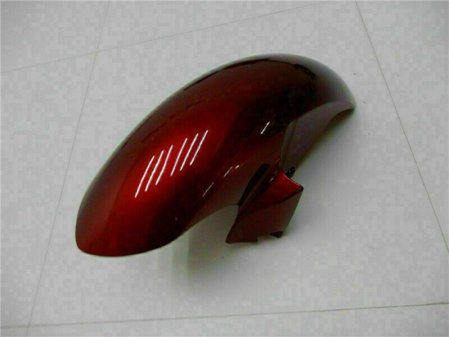 Rojo Negro ABS Moto Plástica Yamaha R6 08-16 Rojo Negro ABS Moto Plástica Yamaha R6 08-16