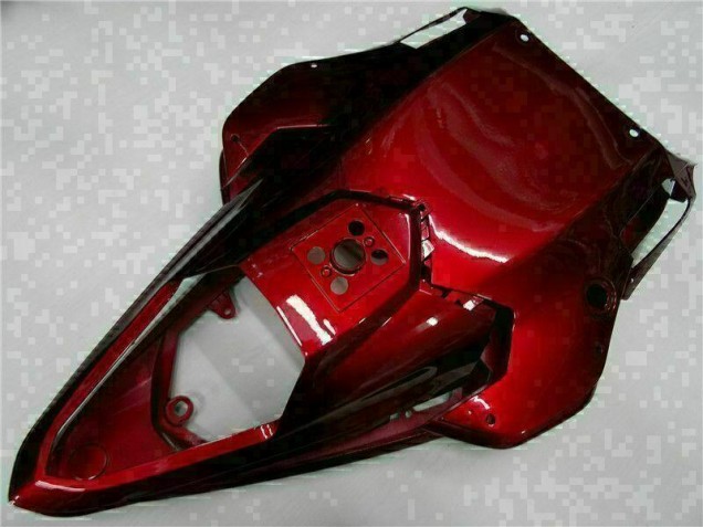 Rojo Negro ABS Moto Plástico Yamaha R6 08-16 Rojo Negro ABS Moto Plástico Yamaha R6 08-16