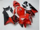 Rojo Negro ABS Moto Plásticos Honda CBR 600 RR 05-06 Rojo Negro ABS Moto Plásticos Honda CBR 600 RR 05-06