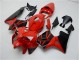 Rojo Negro ABS Moto Plásticos Honda CBR 600 RR 05-06 Rojo Negro ABS Moto Plásticos Honda CBR 600 RR 05-06