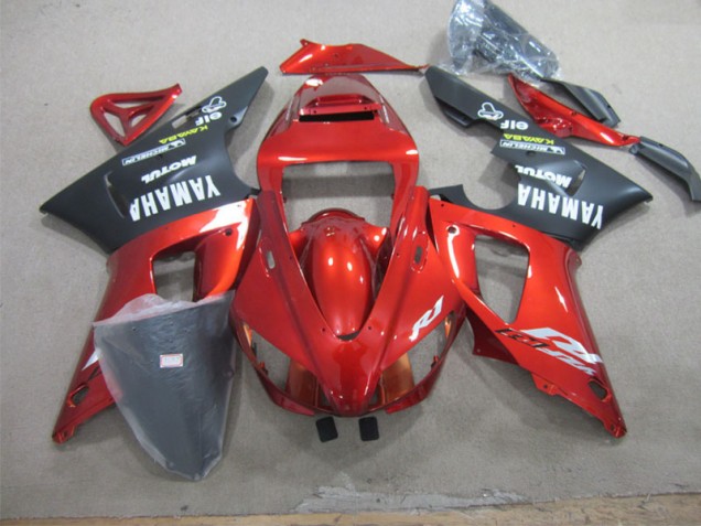 Rojo Negro Blanco Calcomanía Carenado Moto Yamaha R1 98-99 Rojo Negro Blanco Calcomanía Carenado Moto Yamaha R1 98-99