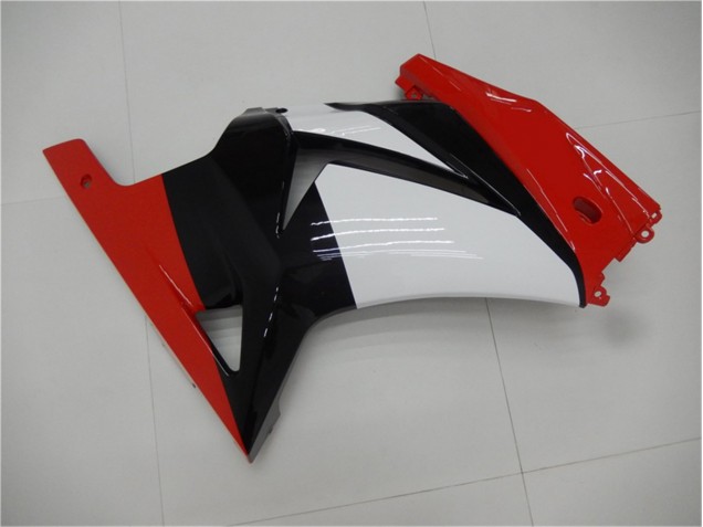 Rojo Negro Blanco Carenado Moto Kawasaki EX250 08-12 Rojo Negro Blanco Carenado Moto Kawasaki EX250 08-12