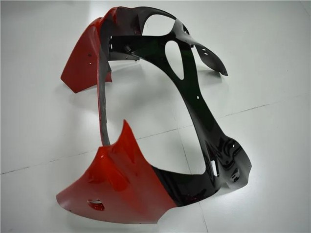 Rojo Negro Blanco Carenado Moto Kawasaki ZX6R 00-02 Rojo Negro Blanco Carenado Moto Kawasaki ZX6R 00-02