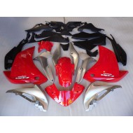 Rojo Negro Carenado Moto Honda CBR 500 RR 13-15