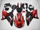 Rojo Negro Carenado Moto Kawasaki ZX14R ZZR 1400 06-11 Rojo Negro Carenado Moto Kawasaki ZX14R ZZR 1400 06-11