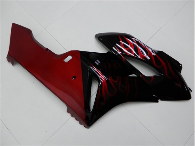 Rojo Negro Carenado Moto & Plástico Honda CBR 1000 RR 04-05 Rojo Negro Carenado Moto & Plástico Honda CBR 1000 RR 04-05