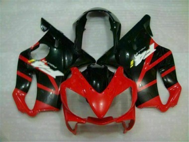 Rojo Negro Carenado Moto & Plástico Honda CBR 600 F4i 04-07