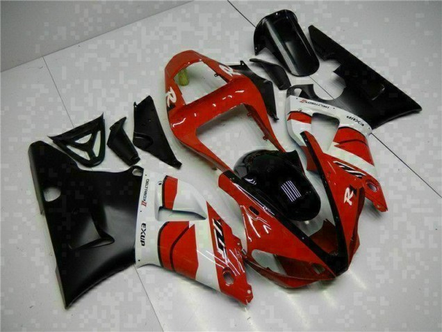 Rojo Negro Carenado Moto Yamaha R1 00-01 Rojo Negro Carenado Moto Yamaha R1 00-01