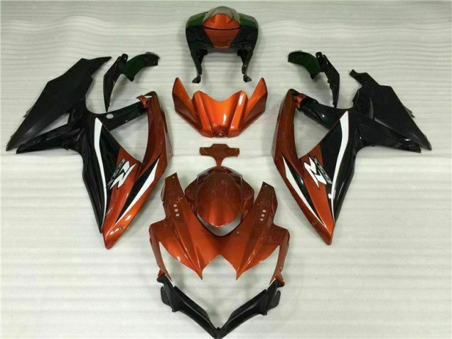 Rojo Negro Carenado & Plástico Moto Suzuki GSXR 600 / 750 K8 08-10 Rojo Negro Carenado & Plástico Moto Suzuki GSXR 600 / 750 K8 08-10