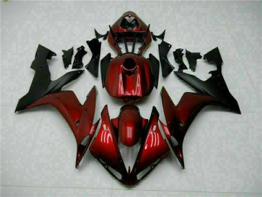 Rojo Negro Carrocería Motocicletas Yamaha R1 04-06