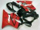 Rojo Negro Inyección Kit Carenado Moto Honda CBR 600 F4i 04-07 Rojo Negro Inyección Kit Carenado Moto Honda CBR 600 F4i 04-07