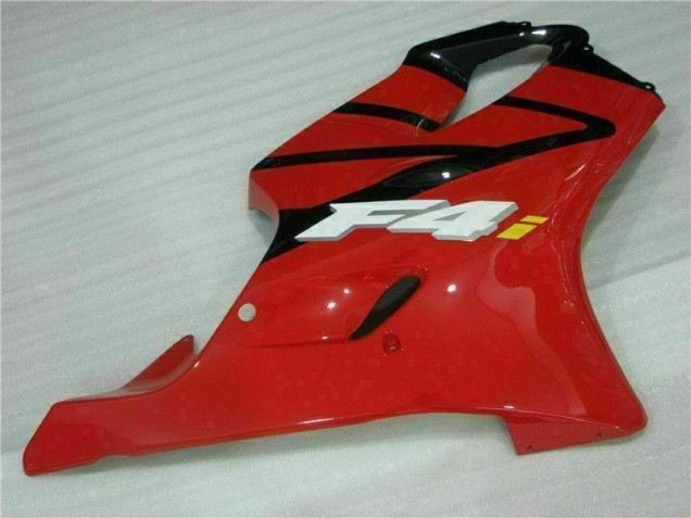 Rojo Negro Inyección Kit Carenado Moto Honda CBR 600 F4i 04-07 Rojo Negro Inyección Kit Carenado Moto Honda CBR 600 F4i 04-07