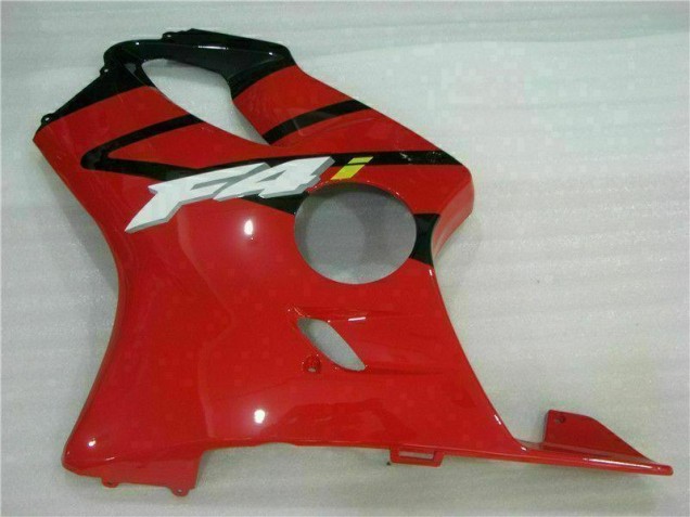 Rojo Negro Inyección Kit Carenado Moto Honda CBR 600 F4i 04-07 Rojo Negro Inyección Kit Carenado Moto Honda CBR 600 F4i 04-07