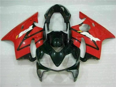 Rojo Negro Inyección Kit Carenado Moto Honda CBR 600 F4i 04-07