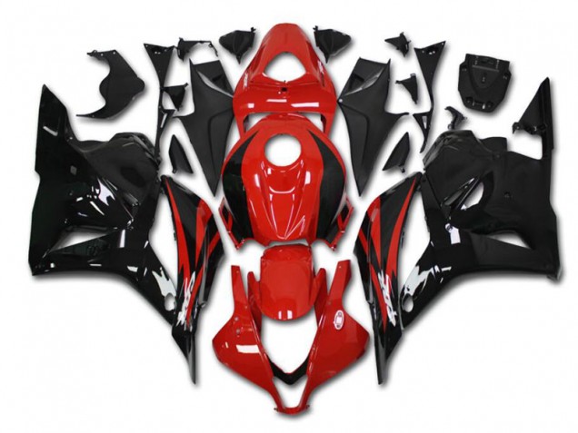 Rojo Negro Kit Carenado ABS Completo Honda CBR 600 RR 09-12 Rojo Negro Kit Carenado ABS Completo Honda CBR 600 RR 09-12