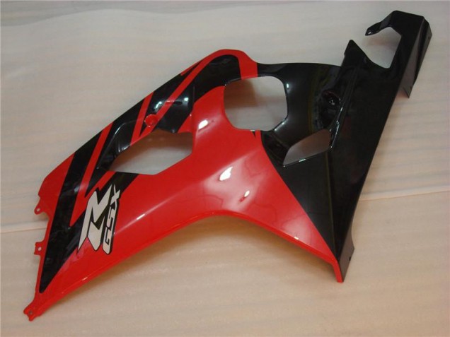 Rojo Negro Kit Carenado Inyección Suzuki GSXR 600 / 750 K4 04-05 Rojo Negro Kit Carenado Inyección Suzuki GSXR 600 / 750 K4 04-05