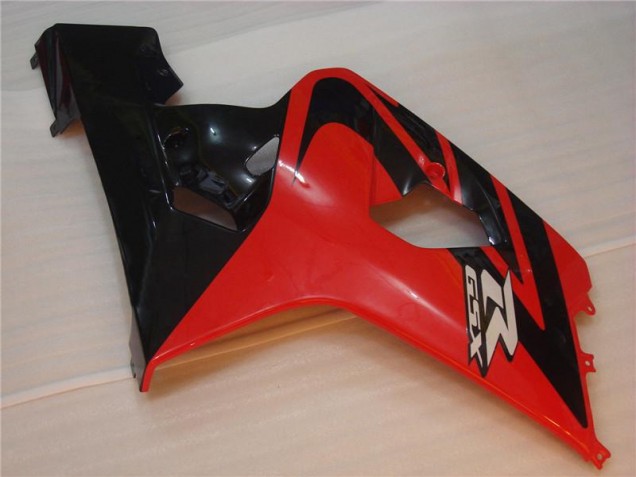 Rojo Negro Kit Carenado Inyección Suzuki GSXR 600 / 750 K4 04-05 Rojo Negro Kit Carenado Inyección Suzuki GSXR 600 / 750 K4 04-05