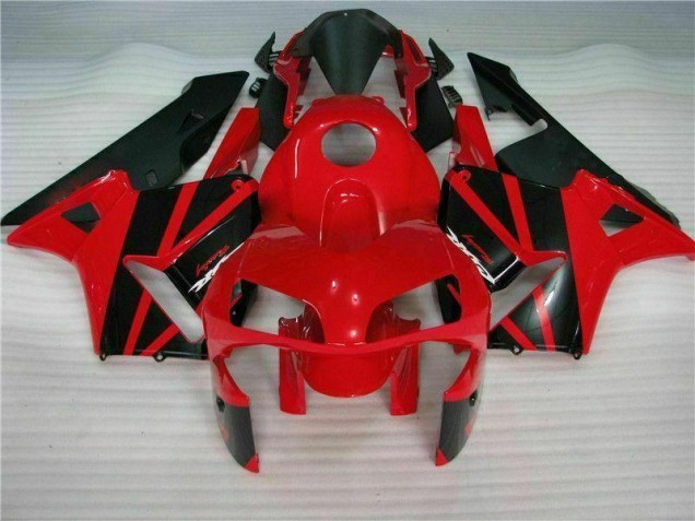 Rojo Negro Kits ABS Carenado Motocicleta Honda CBR 600 RR 03-04 Rojo Negro Kits ABS Carenado Motocicleta Honda CBR 600 RR 03-04