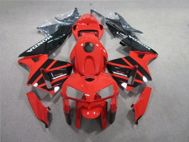 Rojo Negro Kits Completo Carenado Moto Honda CBR 600 RR 05-06