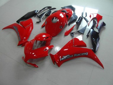 Rojo Negro Mate Carenado Moto Honda CBR 1000 RR 12-16