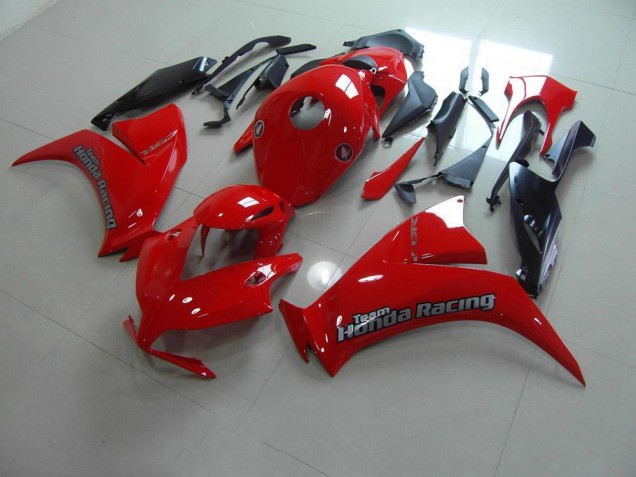 Rojo Negro Mate Carenado Moto Honda CBR 1000 RR 12-16 Rojo Negro Mate Carenado Moto Honda CBR 1000 RR 12-16