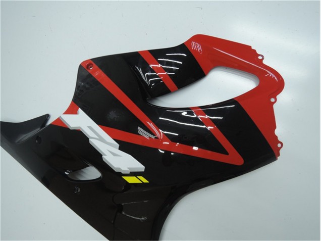 Rojo Negro Moto Plástica Honda CBR 600 F4i 01-03 Rojo Negro Moto Plástica Honda CBR 600 F4i 01-03