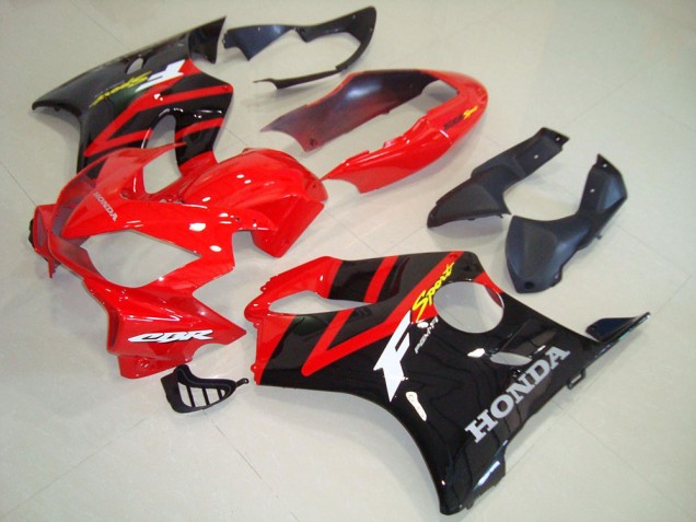 Rojo Negro Rojo Cola Carenado Moto Honda CBR 600 F4i 04-07 Rojo Negro Rojo Cola Carenado Moto Honda CBR 600 F4i 04-07