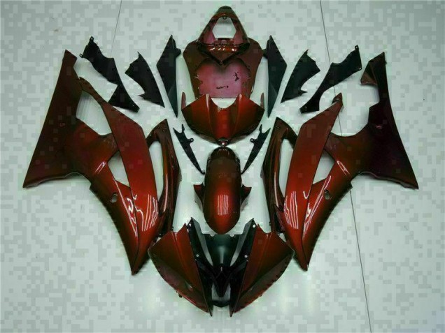 Rojo Plástica Moto Yamaha R6 08-16 Rojo Plástica Moto Yamaha R6 08-16