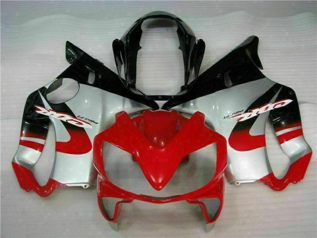 Rojo Plata ABS Carenado Motocicleta Honda CBR 600 F4i 04-07 Rojo Plata ABS Carenado Motocicleta Honda CBR 600 F4i 04-07