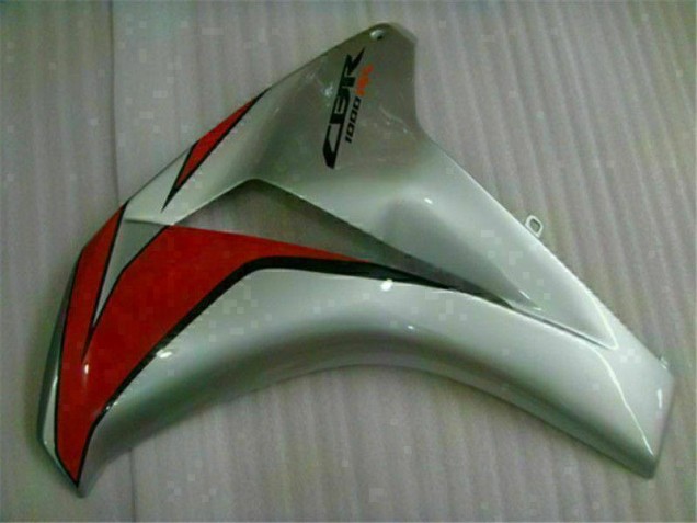 Rojo Plata ABS Moto Plástica Honda CBR 1000 RR 08-11 Rojo Plata ABS Moto Plástica Honda CBR 1000 RR 08-11