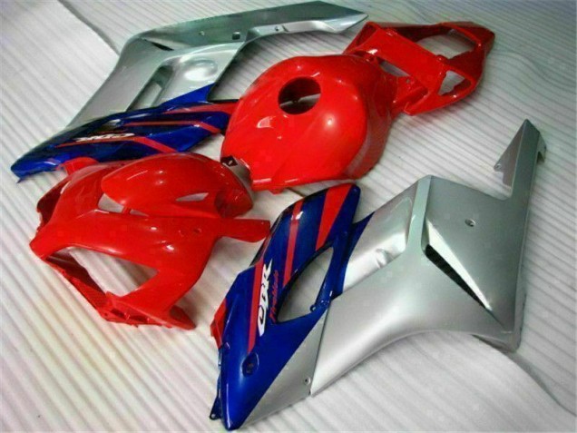 Rojo Plata Azul Carenado Moto Honda CBR 1000 RR 04-05 Rojo Plata Azul Carenado Moto Honda CBR 1000 RR 04-05