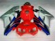 Rojo Plata Azul Carenado Moto Honda CBR 1000 RR 04-05 Rojo Plata Azul Carenado Moto Honda CBR 1000 RR 04-05
