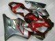 Rojo Plata Kits Completo Carenado Moto ABS Honda CBR 600 F4i 01-03 Rojo Plata Kits Completo Carenado Moto ABS Honda CBR 600 F4i 01-03