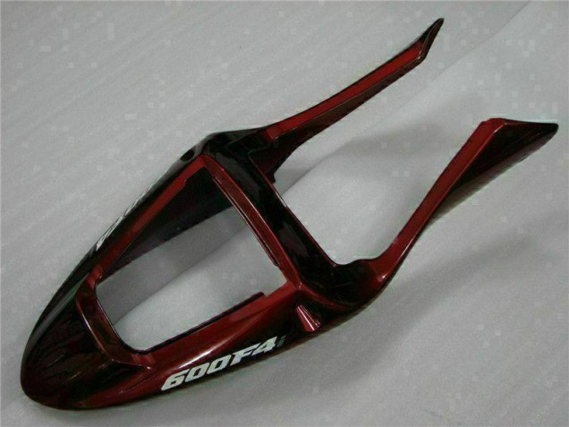 Rojo Plata Kits Completo Carenado Moto ABS Honda CBR 600 F4i 01-03 Rojo Plata Kits Completo Carenado Moto ABS Honda CBR 600 F4i 01-03