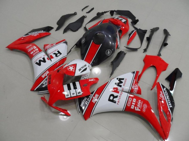 Rojo Rpm Carenado Moto Honda CBR 1000 RR 12-16 Rojo Rpm Carenado Moto Honda CBR 1000 RR 12-16