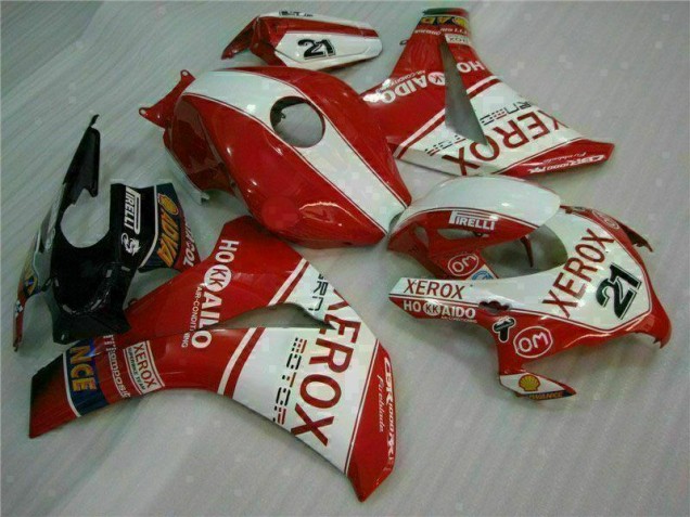 Rojo Xerox 21 Carenado Moto Honda CBR 1000 RR 08-11 Rojo Xerox 21 Carenado Moto Honda CBR 1000 RR 08-11