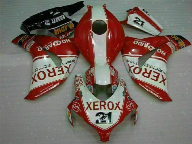 Rojo Xerox 21 Carenado Moto Honda CBR 1000 RR 08-11 Rojo Xerox 21 Carenado Moto Honda CBR 1000 RR 08-11