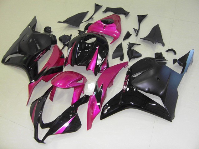 Rosa Negro Carenado Moto Honda CBR 600 RR 09-12 Rosa Negro Carenado Moto Honda CBR 600 RR 09-12