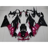 Rosa Negro Carenado Moto Kawasaki ZX6R 19-23