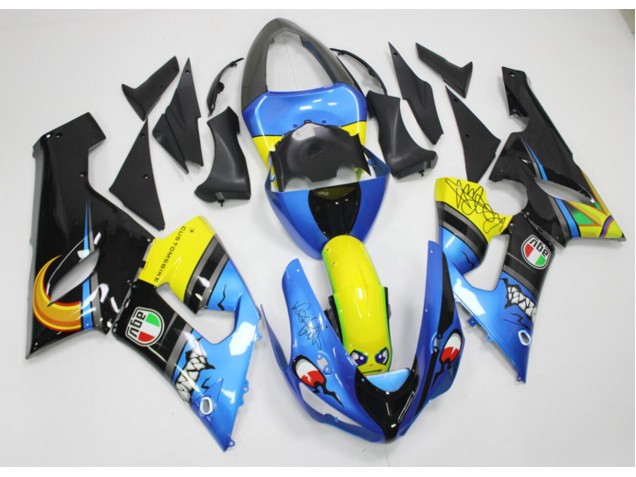 Tiburón Carenado Moto Kawasaki ZX6R 05-06 Tiburón Carenado Moto Kawasaki ZX6R 05-06
