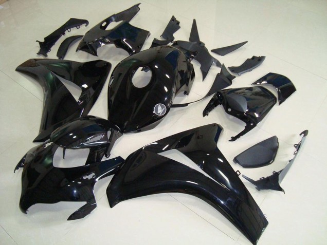 Todo Negro sin calcomanías Carenado Moto Honda CBR 1000 RR 08-11 Todo Negro sin calcomanías Carenado Moto Honda CBR 1000 RR 08-11