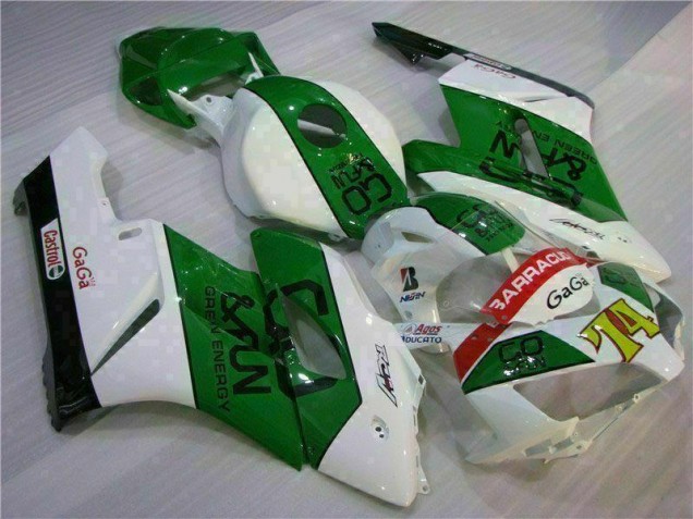 Verde Blanco Carenado Moto Honda CBR 1000 RR 04-05 Verde Blanco Carenado Moto Honda CBR 1000 RR 04-05