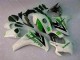 Verde Blanco Carenado Moto & Plástico Honda CBR 1000 RR 08-11 Verde Blanco Carenado Moto & Plástico Honda CBR 1000 RR 08-11