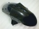 Verde Blanco Negro Carenado Moto Kawasaki ZX6R 05-06 Verde Blanco Negro Carenado Moto Kawasaki ZX6R 05-06