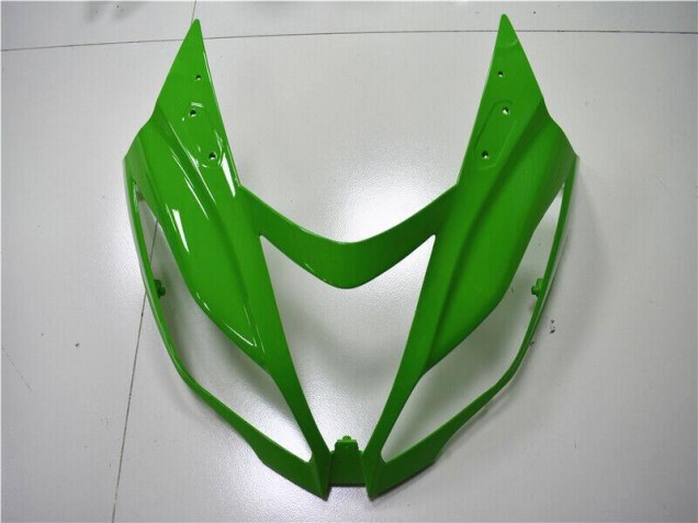 Verde Blanco Negro Carenado Moto Kawasaki ZX6R 13-18 Verde Blanco Negro Carenado Moto Kawasaki ZX6R 13-18