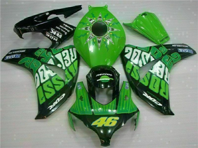Verde Carenado Moto Honda CBR 1000 RR 08-11 Verde Carenado Moto Honda CBR 1000 RR 08-11