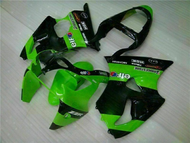 Verde Carenado Moto & Plástico Kawasaki ZX6R 00-02 Verde Carenado Moto & Plástico Kawasaki ZX6R 00-02