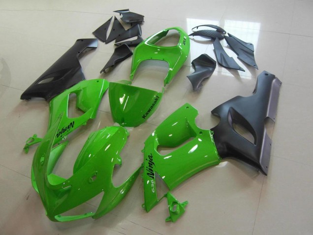 Verde Carenado Moto & Plástico Kawasaki ZX6R 05-06 Verde Carenado Moto & Plástico Kawasaki ZX6R 05-06